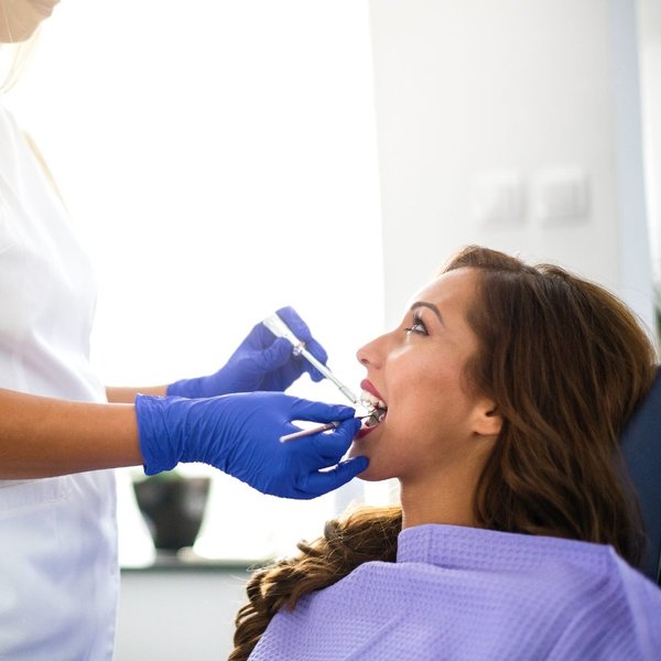 AirFlow tooth polishing in Ealing